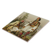 Albanezen, huurlingen in het Ottomaanse leger, pub Tegeltje (Zijkant)