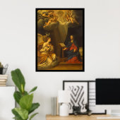 Albani Francesco Annunciation Poster (Thuiskantoor)