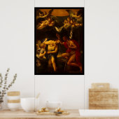 Albani Francesco Baptisme van Christus Poster (Keuken)