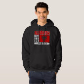 Albania Calls Albanian Flag Albanian Hoodie (Voorkant volledig)