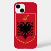 albania emblem Case-Mate iPhone case (Achterkant)