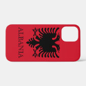albania emblem Case-Mate iPhone case (Achterkant (horizontaal))