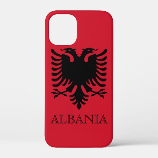 albania emblem Case-Mate iPhone case (Achterkant)