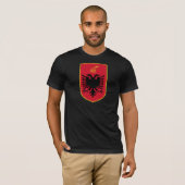 albania emblem t-shirt (Voorkant volledig)