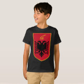 albania emblem t-shirt (Voorkant volledig)