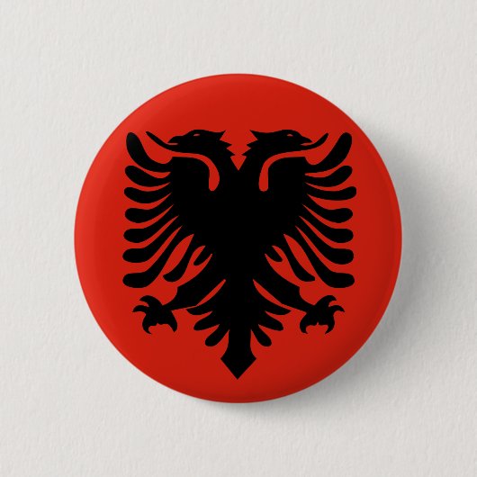 albania flag button (Voorkant)