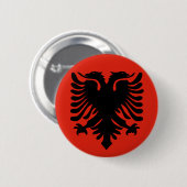 albania flag button (Voorkant /achterkant)