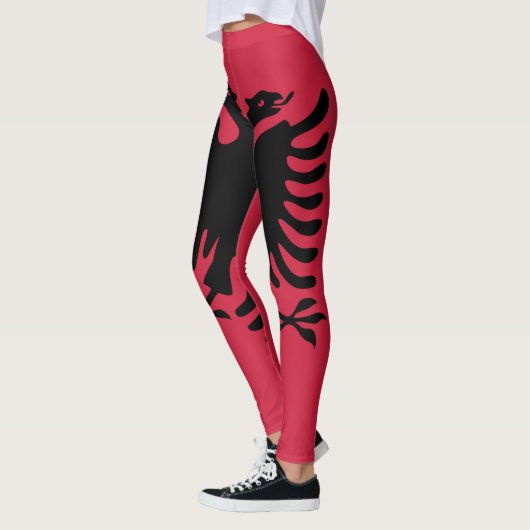 Albania Flag Emblem Leggings (Links)