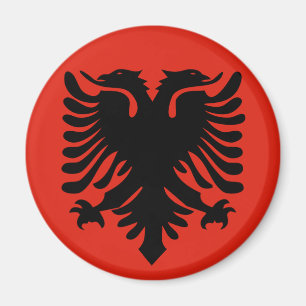 albania flag magnet