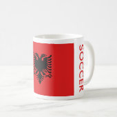 ALBANIA SOCCER KOFFIEMOK (Voorkant rechts)
