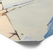 Albania Tirana Old Street Painting Poster (Hoek)