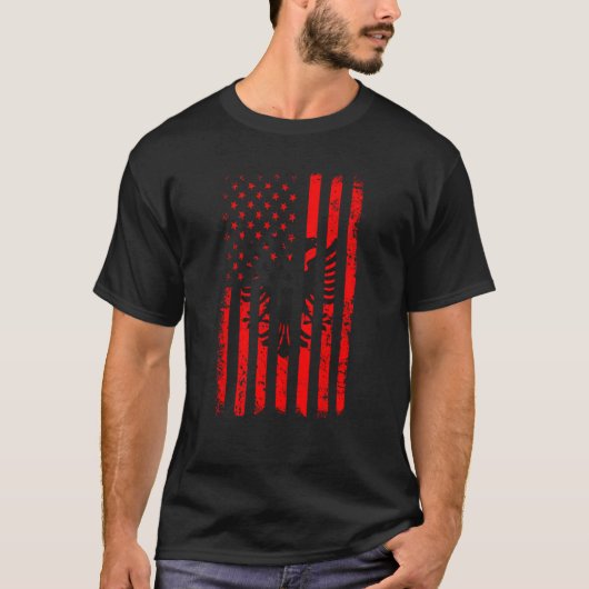 Albanian American Flag Albania America Pride Herit T-shirt (Voorkant)