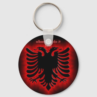 albanianeagle , albanezen doen het best sleutelhanger