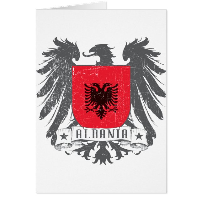 albaniasschild (Voorkant)