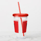 Albanië Acryl Drinkbeker (Links)