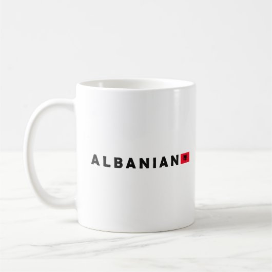 Albanië, Albanië Koffiemok (Links)