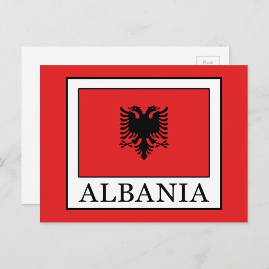 Albanië Briefkaart (Voorkant / Achterkant)