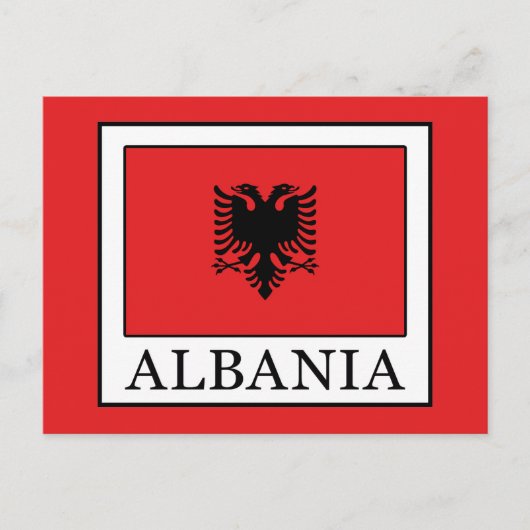 Albanië Briefkaart (Voorkant)