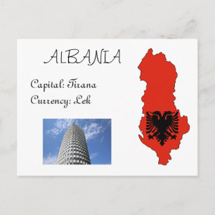 Albanië Briefkaart