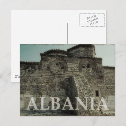  Albanië Briefkaart (Voorkant / Achterkant)