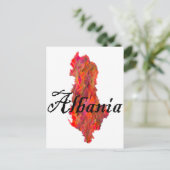 Albanië Briefkaart (Staand voorkant)