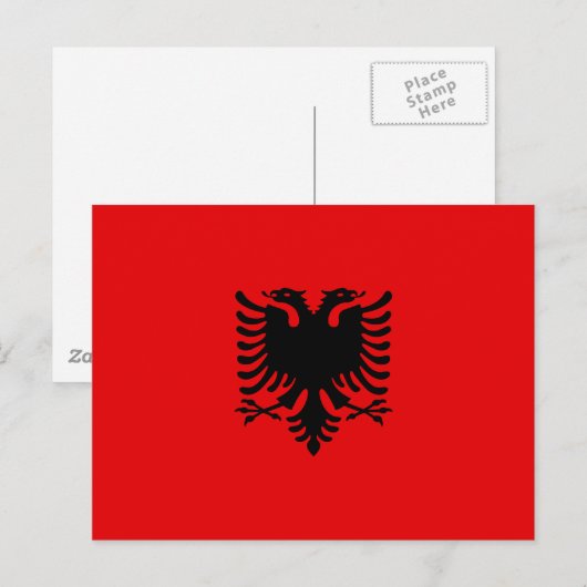 Albanië Briefkaart (Voorkant / Achterkant)