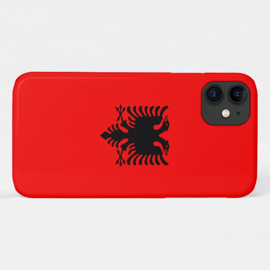 Albanië Case-Mate iPhone Case (Achterkant (horizontaal))