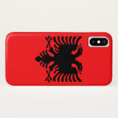 Albanië Case-Mate iPhone Case (Achterkant (horizontaal))