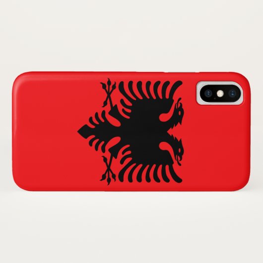 Albanië Case-Mate iPhone Case (Achterkant (horizontaal))