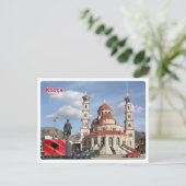 Albanië - Corizia - Briefkaart (Staand voorkant)