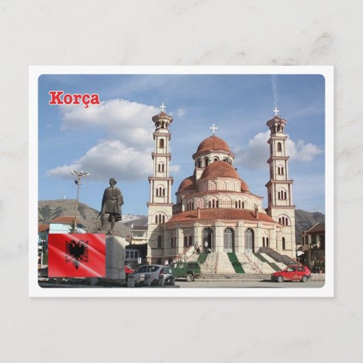 Albanië - Corizia - Briefkaart (Voorkant)