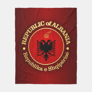 Albanië (d) fleece deken
