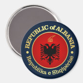 Albanië (d) magneet (Voorkant / Achterkant)