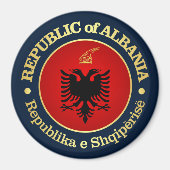 Albanië (d) magneet (Voorkant)