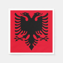 Albanië Double Eagle Napkins Servet
