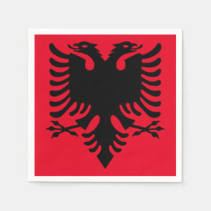 Albanië Double Eagle Napkins Servet