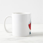 Albanië Double Headed Eagle Embleem Koffiemok (Links)