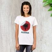 Albanië Double Headed Eagle Embleem T-shirt