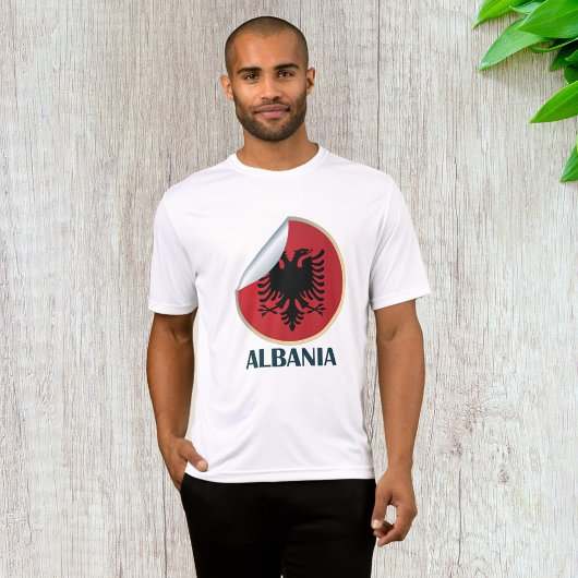 Albanië Double Headed Eagle Embleem T-shirt