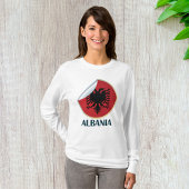 Albanië Double Headed Eagle Embleem T-shirt