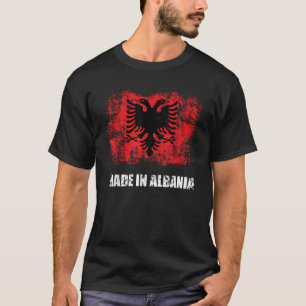 Albanië Dubbelkoppig Eagle Albanees T-Shirt