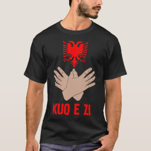 Albanië Eagle Handteken voor Albanees en Kosovaars T-shirt
