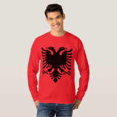 Albanië Eagle T-shirt (Voorkant volledig)