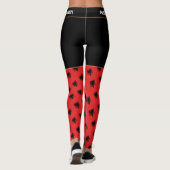 Albanië en Albanese mode van de vlag, fan van reiz Leggings (Achterkant)
