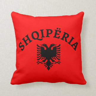 Albanië en arend - Shqiperia dhe shqiponja Kussen