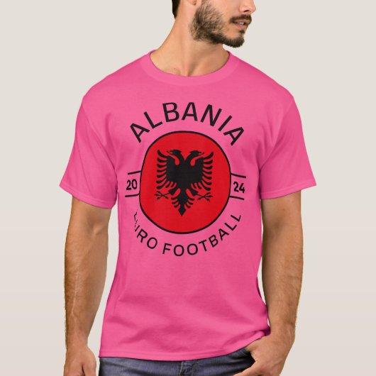 Albanië euro 2024 ontwerp t-shirt (Voorkant)
