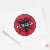 Albanië Euro Sticker (Envelop)