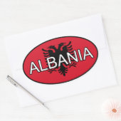 Albanië Euro Sticker (Envelop)