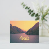 Albanië Europe Beach Balkanschiereiland Briefkaart (Staand voorkant)