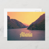 Albanië Europe Beach Balkanschiereiland Briefkaart (Voorkant / Achterkant)